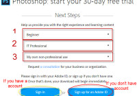Photoshop: start your 30-day free trial