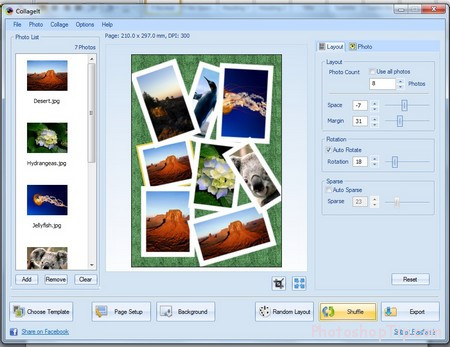 instructions to use CollageIt