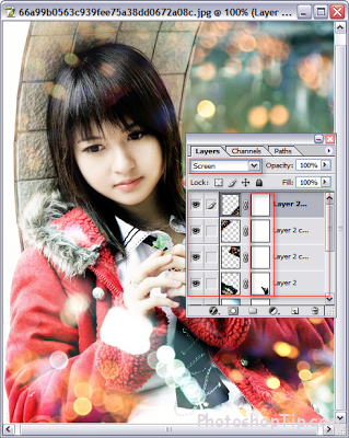 how to use texture in Photoshop 4-3